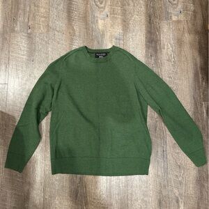 Banana Republic Forest Green Crew Neck Sweater Size L